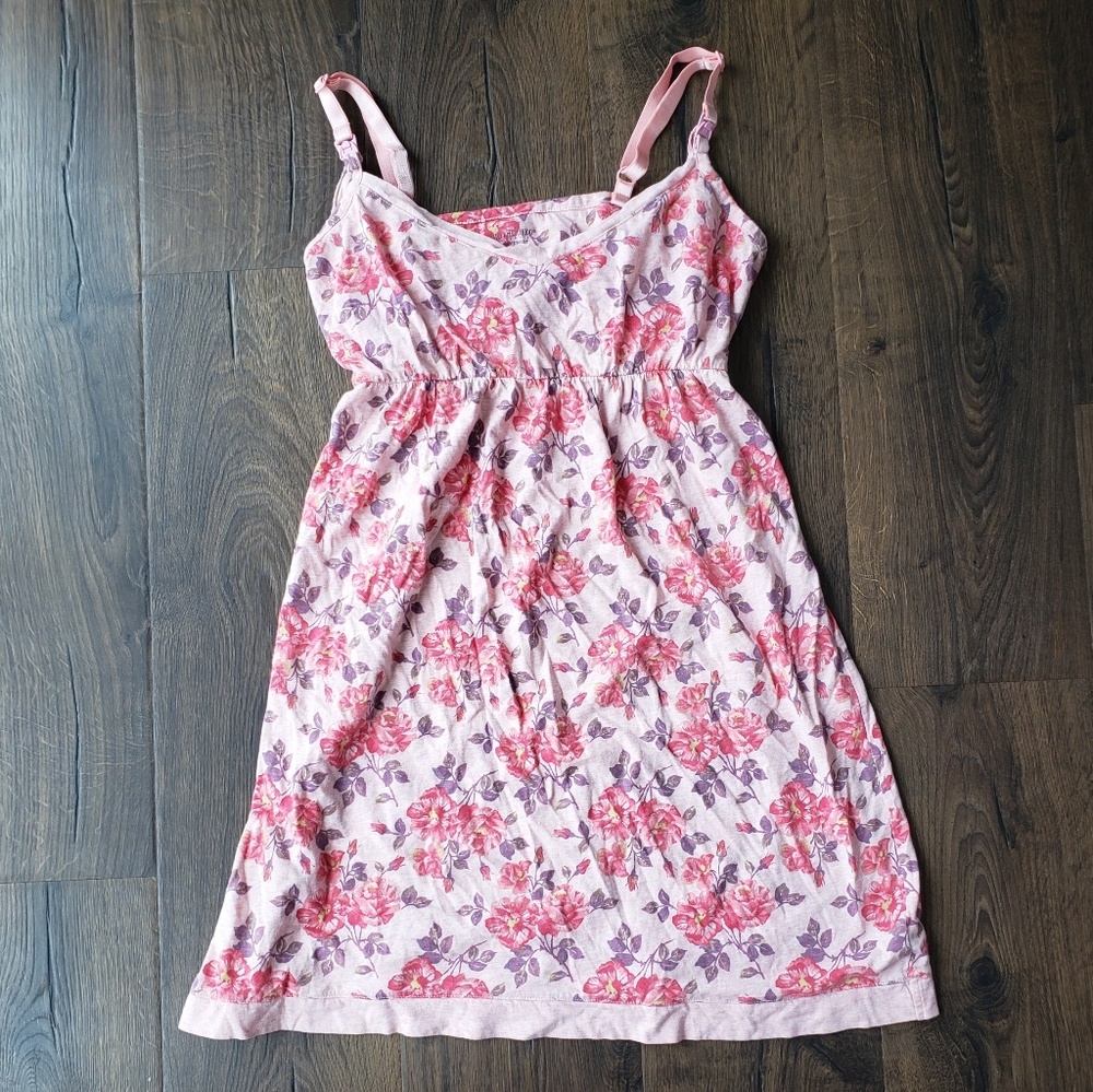 Motherhood maternity nursing night gown